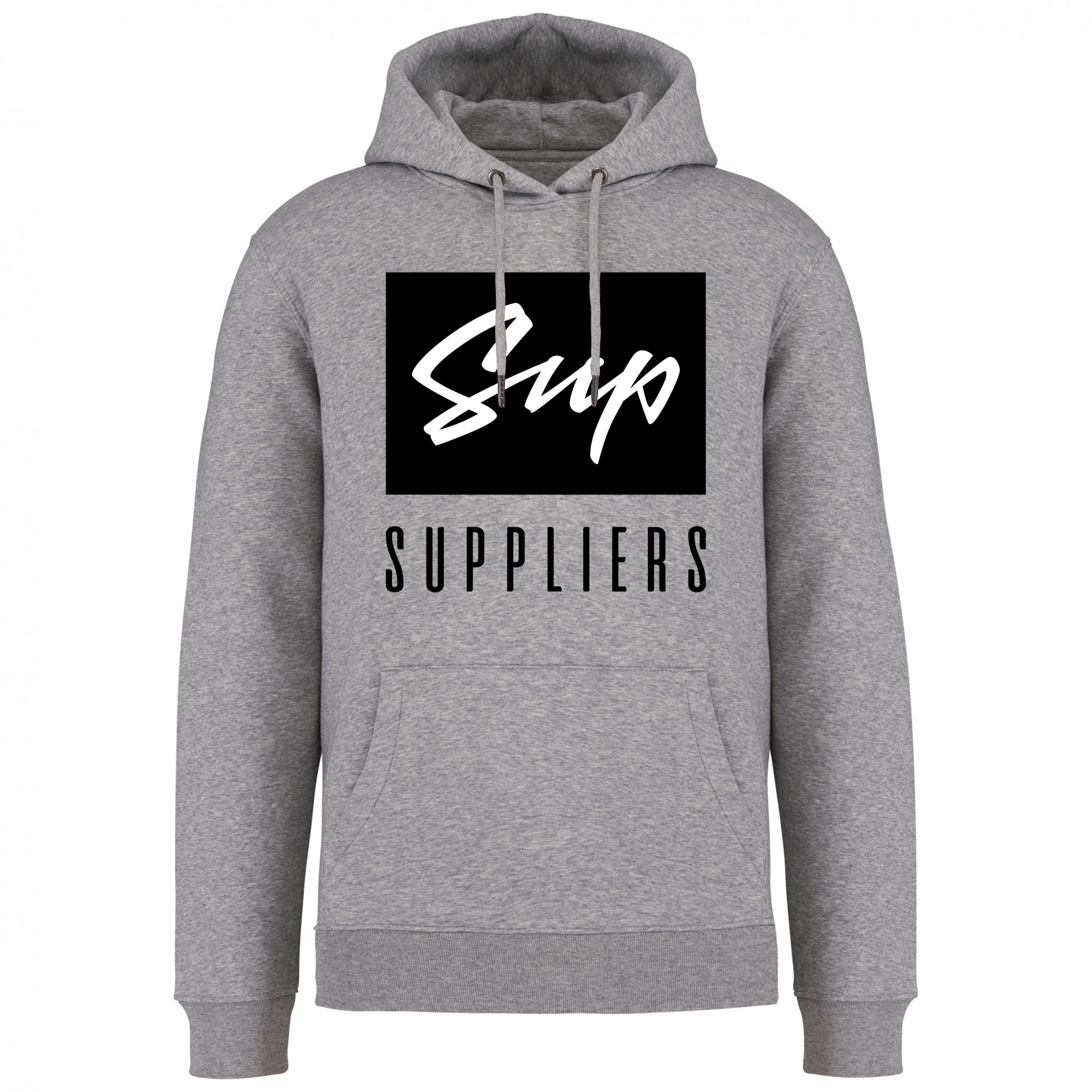 supsuppliers™ Ecologische sweater met capuchon | MEN